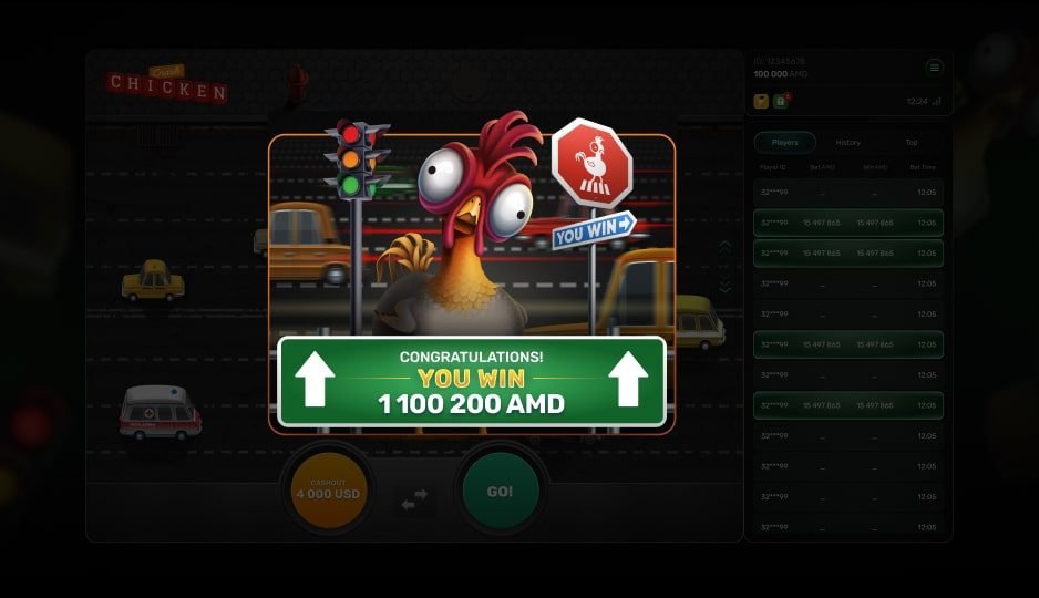 chicken crash game