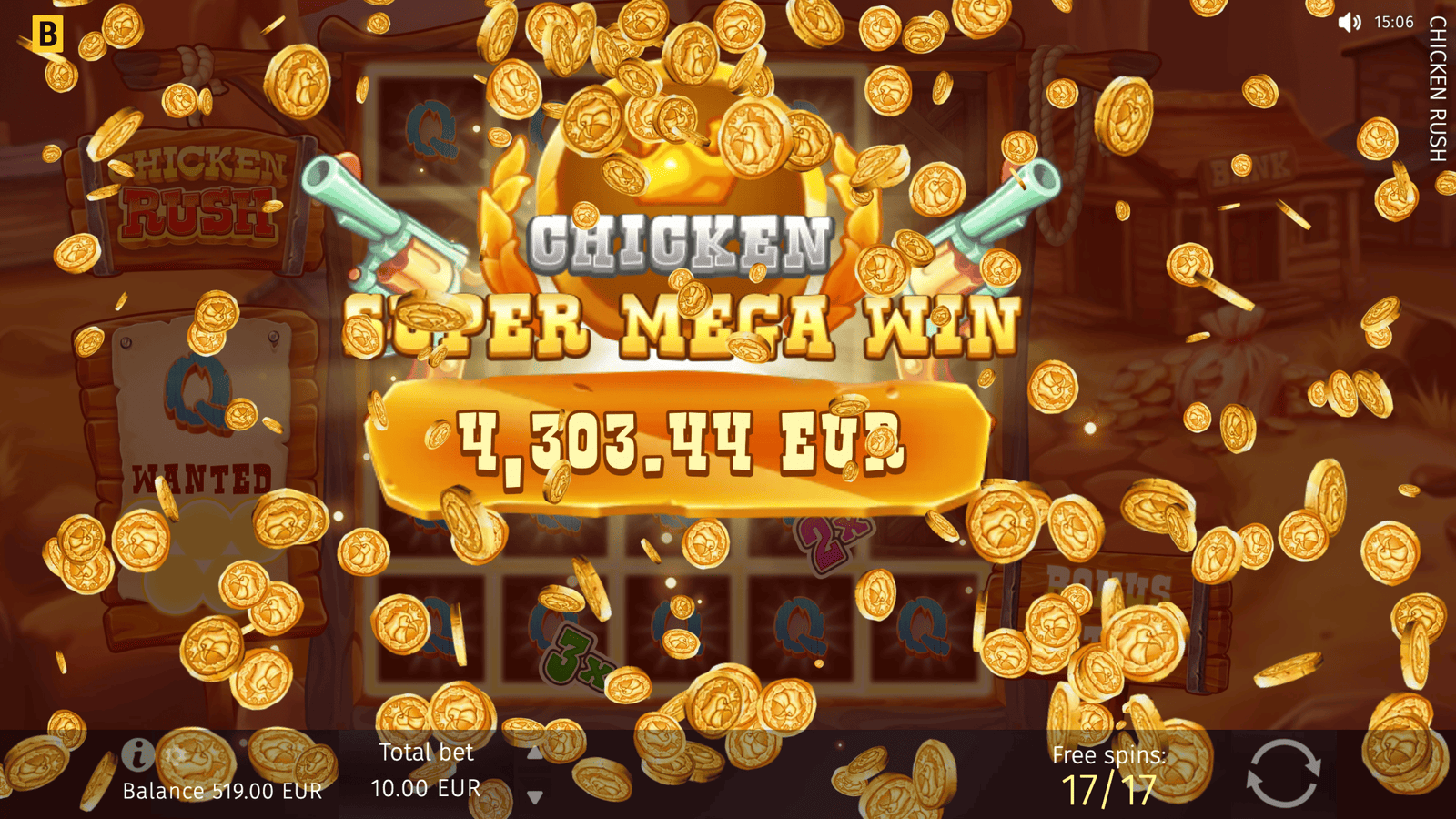 chicken rush slot