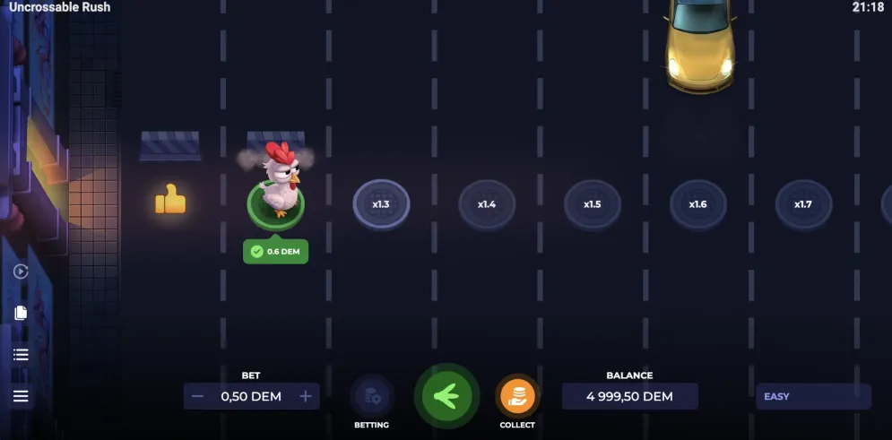 Demo Uncrossable Rush