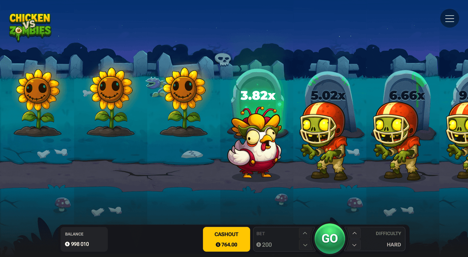 chiken vs zombies